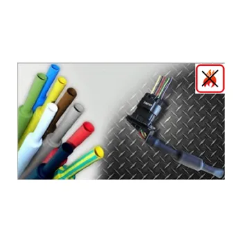 elektrický kabel Smršťovací trubice 3:1 samozhášivá, bezhalogenová, průměr 6,0/2,0mm UL rudá (cívka 75m)