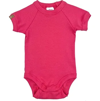 Kojenecký body Little Things Růžové modalové bodýčko s krátkým rukávem Velikost: 9-12kg