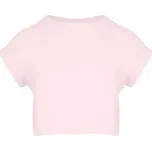 Mantis Dámské crop top tričko - Jemně růžová | XL