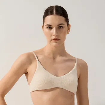 Reserved - Horní díl plážového oblečení - tělová - 714CN-02X - 714CN-02X-38