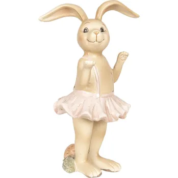 Dekorace králičí dívka v sukýnce - 7*6*14 cm