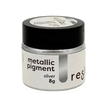Průmyslové lepidlo Reslin® Reslin metalický pigment do ekologické pryskyřice 8 g v barvě stříbra