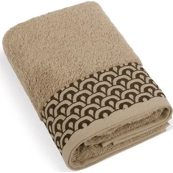 Osuška Froté ručník a osuška kolekce Krajka Hnědá BX1001326 - 70x140 cm