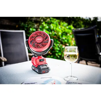 Domácí ventilátor Bateriový ventilátor s klipem Skil 3163CA 20V