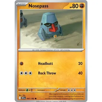 Karetní hra Nosepass 097/182 - Destined Rivals Typ karty: Reverse Holo