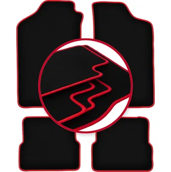 autokoberec Velurové autokoberce Wielganizator, sada 4 kusů