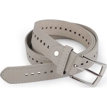 Opasek Dámský / dívčí pásek šíře 2,8 cm - 6 šedá světlá