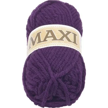 Příze Příze JUMBO MAXI Fialová BX6710 - 100g / 65 m