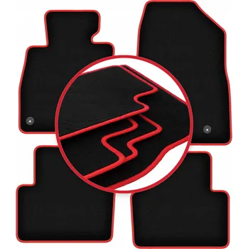 autokoberec Velurové autokoberce Wielganizator, sada 4 kusů