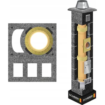 Komín Keramický komín systémový komínový systém 180 13 m