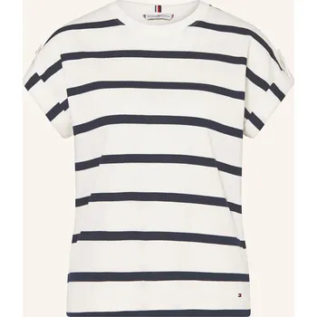 Dámské tričko Tommy Hilfiger Dámské Tričko, režná / tmavě modrá, 36