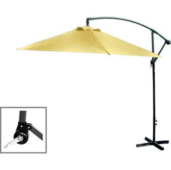 Slunečník Linder Exclusiv Zahradní slunečník konzolový 300 cm Béžový