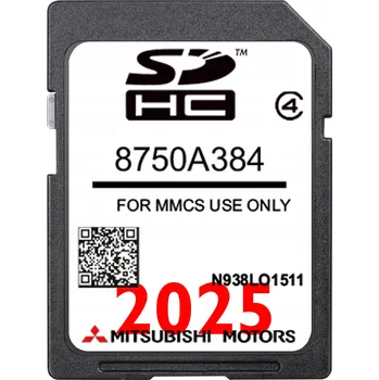 Zabezpečení domácnosti Mapa navigace Evropy Mitsubishi Outlander ASX Pajero Lancer Shogun Eclipse Cross SD karta