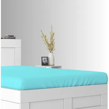 Prostěradlo Froté Prostěradlo s gumou do postýlky 70x140 Máta Premium Polské