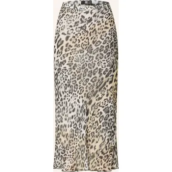 Dámská sukně Riani Dámská Sukně S Volány, tmavě šedá / černá / béžová, 44