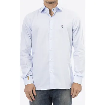 Pánská košile BILLIONAIRE Sky Blue košile XL Modrá