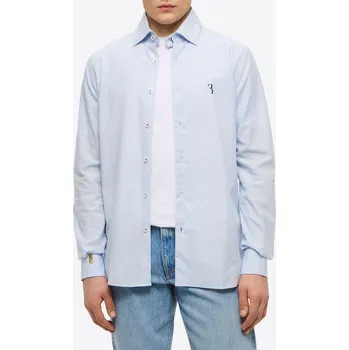 Pánská košile BILLIONAIRE Light Blue košile 3XL Modrá