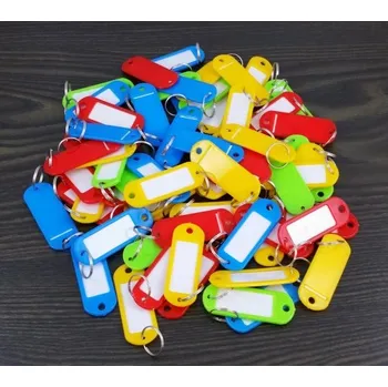 Přívěsek přívěsek na klíče s identifikační značkou NA klíče 10 kusů