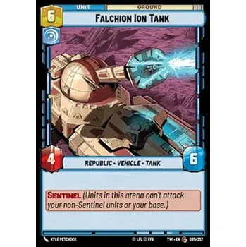 Karetní hra Falchion Ion Tank 065/257 - Twilight of the Republic Typ karty: Foil
