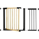 Bezpečnostní zábrana 75-110 cm SPRINGOS BABYLOCK hnědá/černá