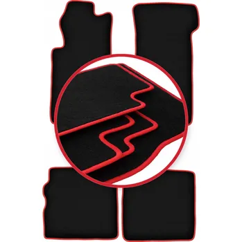 autokoberec Velurové autokoberce Wielganizator, sada 4 kusů