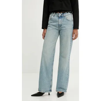 Dámské džíny Džíny Answear.LAB dámské, high waist sng.142.tos modrá 55X, vel. XS