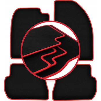 autokoberec Velurové autokoberce Wielganizator, sada 4 kusů