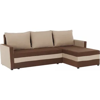 Obývací pokoj Univerzální sedací souprava, hnědá/béžová, PAULITA NEW