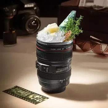 Termohrnek Zaparkorun Caniam - termo hrnek ve tvaru objektivu