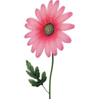Zahradní dekorace Kovový zápich Gerbera 80 cm D