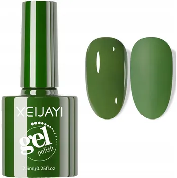 Přípravek na nehty Hybridní lak na nehty UV/LED 7,3ml /g Zelená C043