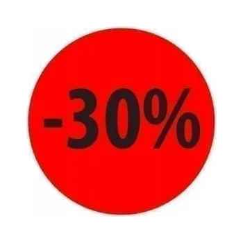 Speciální papír Akční slevové etikety -30% 30mm