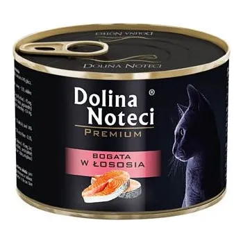 Krmivo pro kočku Dolina Noteci Premium bohaté na losos - mokré krmivo pro kočky - 185 g