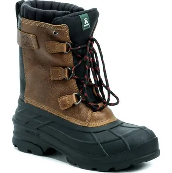 Pánská zimní obuv Kamik ALBORG PLUS hnědé pánské zimní boty EU 42 + DÁREK + Doprava ZDARMA