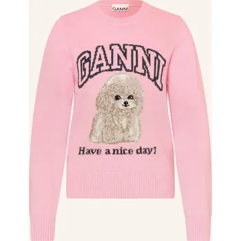 Dámská mikina Ganni Dámský Svetr, růžová, 40