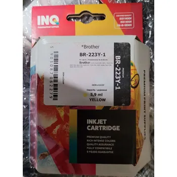 Žlutá inkoustová kazeta Inqprint pro tiskárny Brother