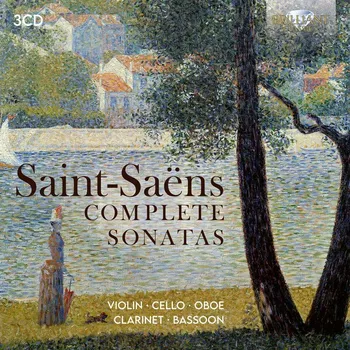 Zahraniční hudba Saint-Saëns: Complete Sonatas (3CD) (Mauro Tortorelli, Angela Meluso, Andrea Favalessa, Maria Semeraro, Akanè Makita, Soloist of the Accademia di Santa Cecilia Rome)