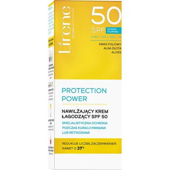 Pleťový krém Pleťový krém s UV ochranou Lirene Protection Power 50 SPF pro denní použití 50 ml