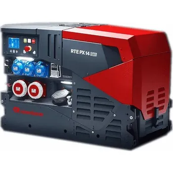 Elektrocentrála Rosenbauer RTE PX 14 Supersilent - třífázová elektrocentrála s nízkou hlučností a vysokým výkonem pro profesionální použití