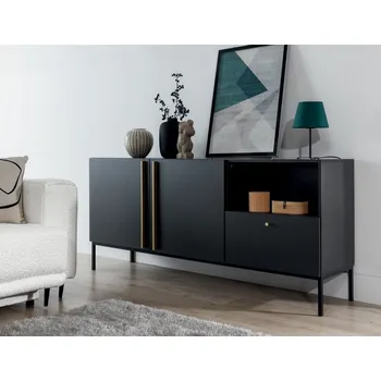 Lampička Vespillo 20x20x33cm noční 1A zelený/zlatý