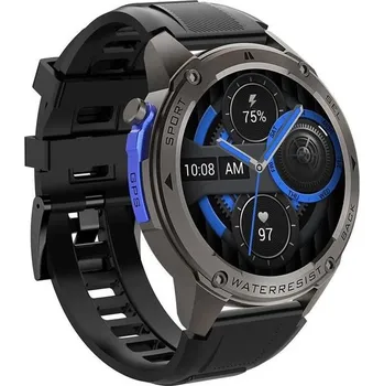 Chytré hodinky Blitzwolf BW-Voyager1 černé hodinky + Doprava ZDARMA