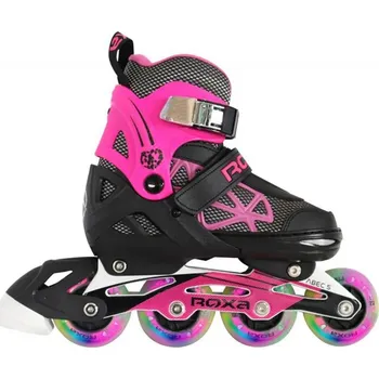 Kolečkové brusle Roxa HEART ALU Kid EU 31-34 + DÁREK