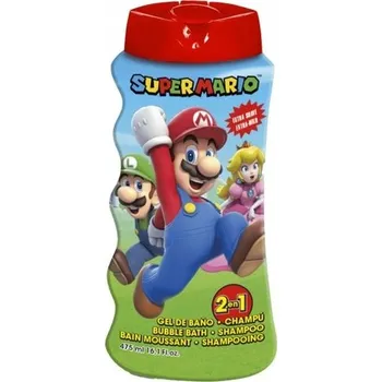 Koupelová pěna Super Mario 2v1 šampon a pěna do koupele 475 ml