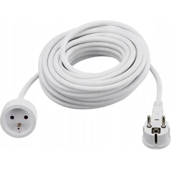 Napájecí kabel SilverCrest jednoduchý Prodlužovací Kabel 10 m 1 ks zásuvek bílý