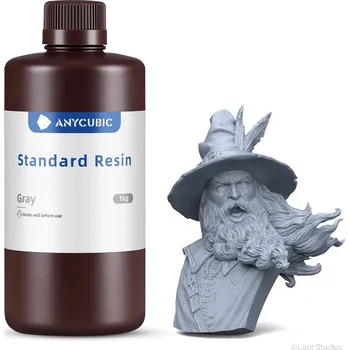 Příslušenství k 3D tiskárně Anycubic Basic UV resin barva: šedá