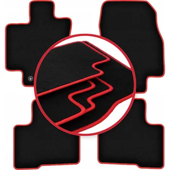 autokoberec Velurové autokoberce Wielganizator, sada 4 kusů