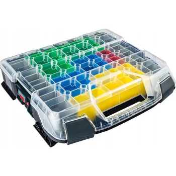 Kufr na nářadí a drobné díly W-BOXX 102 s průhledným víkem