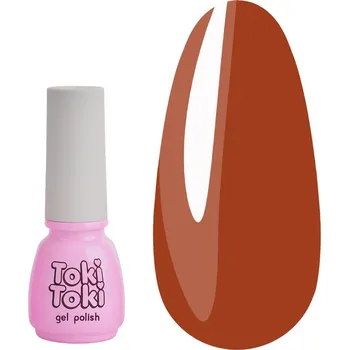 Lak na nehty Hybridní lak na nehty Toki-Toki 55 hnědé kakao 5 ml