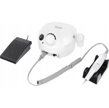 Profesionální manikúrní strojek bruska na nehty MJ120 bílá