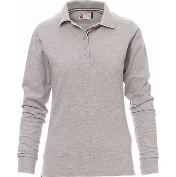 Dámská košile LONG NATION LADY MELANGE ŠEDÁ polokošile